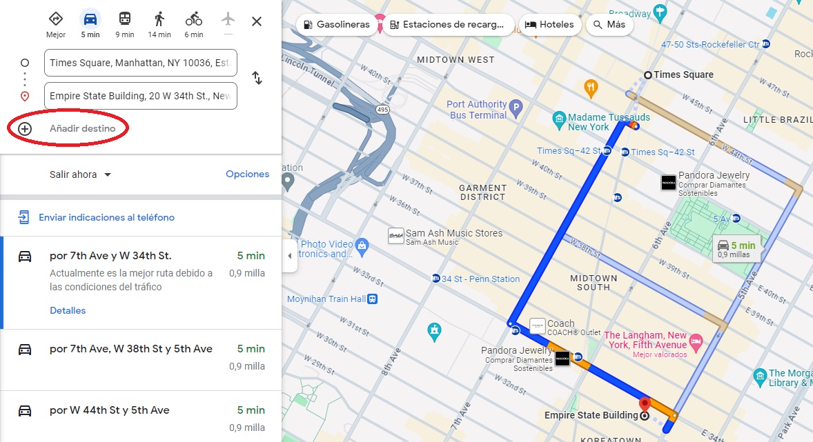Google Maps para viajar - Me gusta ir de viaje