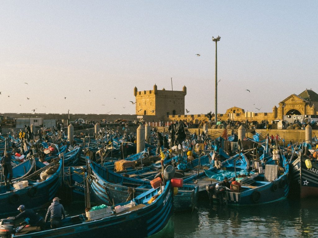 Comer en Essaouira