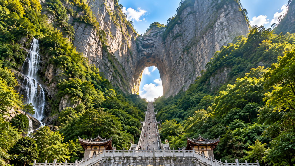 Cómo visitar Tianmen Mountain: entradas, rutas A, B y C
