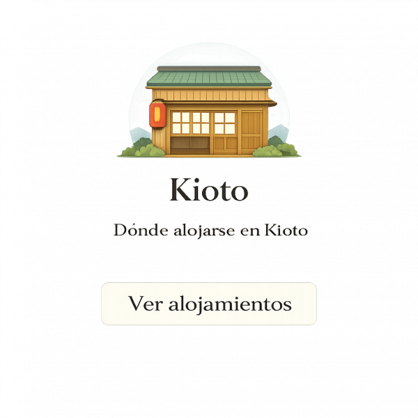 alojarse en kioto