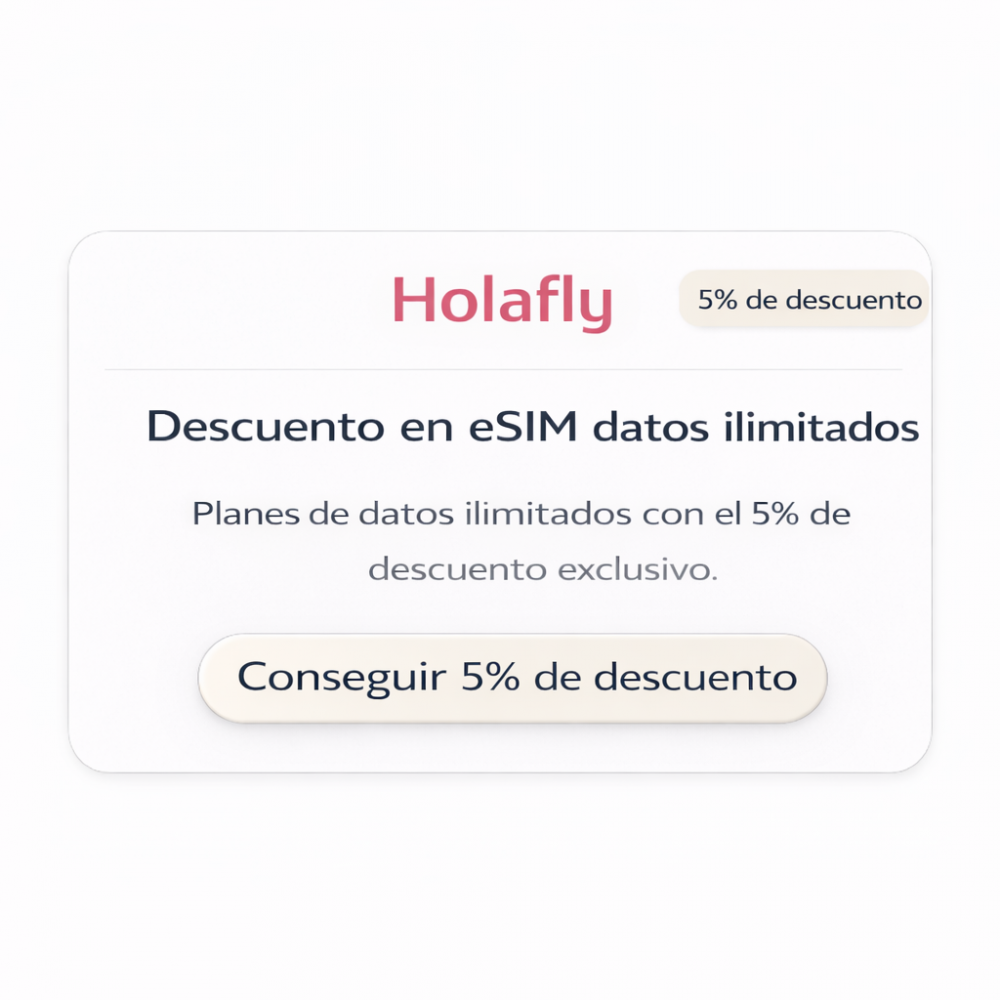 Descuento Holafly esim