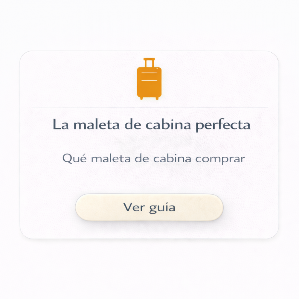 Recomendaciones Maletas de cabina