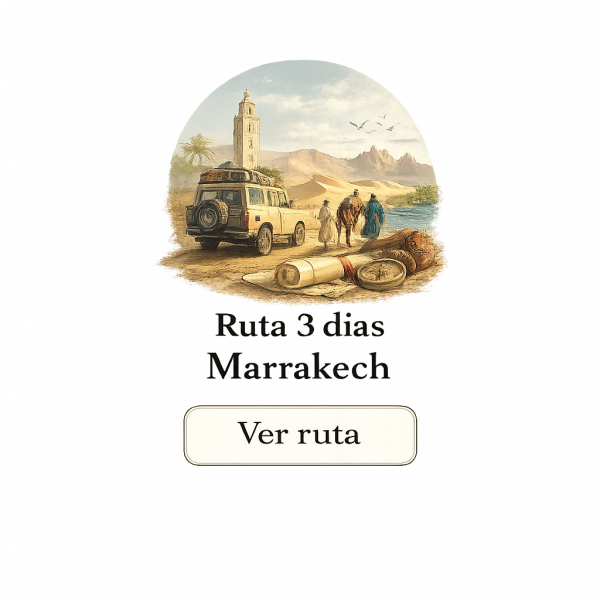 ruta 3 dias marrakech
