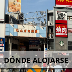 DONDE ALOJARSE OSAKA